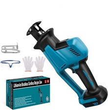 Battery Reciprocating Saw Compatible with Makita 18 V Lithium Battery