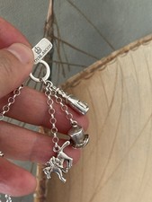 HiHo RoyalAscot Silver Necklace HorseRacing Equestrian Sterling925 Charm Pendant