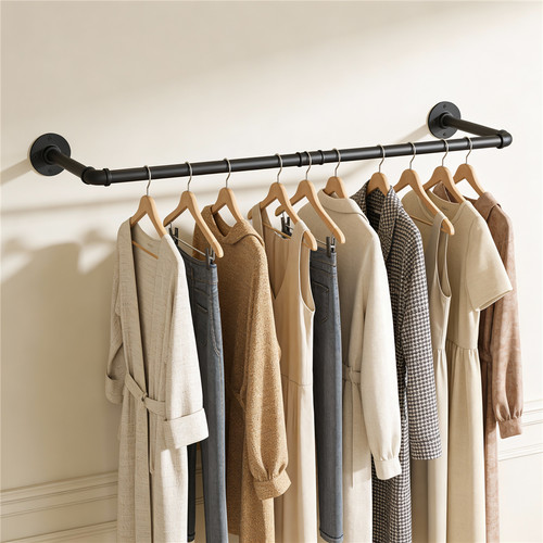 Industrial pipe bar clothes - pipe,