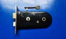 Vintage Antique Horizontal Mortice Sash Lock with Key Union