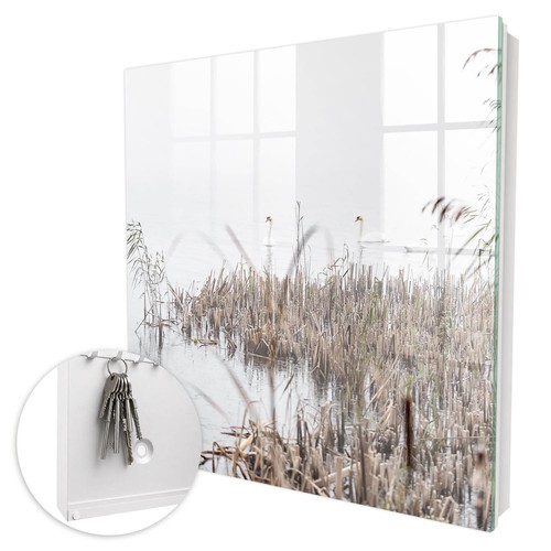 White key box - key,
