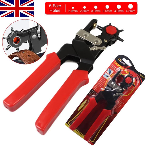 Heavy duty leather - heavy, hole