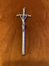 New Large Silver tone Metal