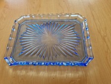 Antique 1930s Art Deco Blue