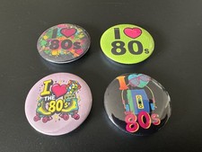 4 x I Love The 1980s Retro