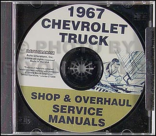 1967 chevy truck shop manual - truck,