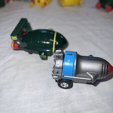 Thunderbirds Takara 2000Thunderbird 1&2 Pull Back Space Ship Toy Vgc