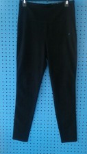 Hollister Advanced Stretch Ultra High-rise Leggings LARGE black side graphic 