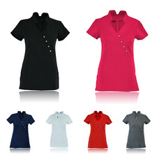 SPA Beauty & Hair Salon Hairdressing Beautician Nail Massage Therapist Tunic ZIP