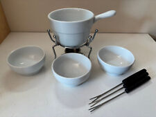 Steel and Ceramic Fondue Set for 3 people                                     LB
