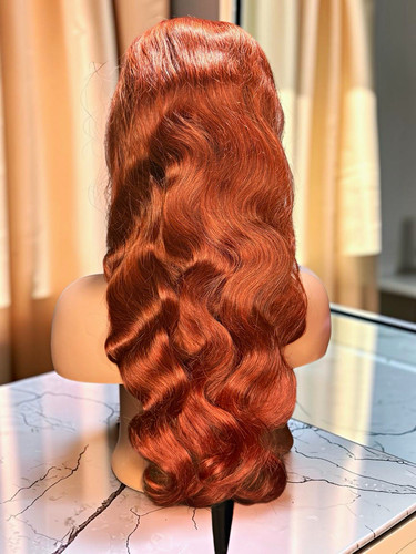 Ginger copper human hair - ginger,
