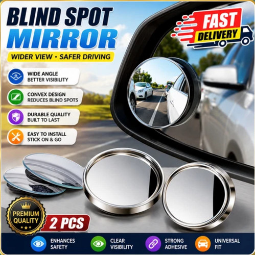 2pcs car blind spot mirrors - car,