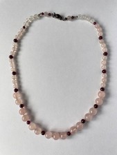 Vintage Rose Quartz Necklace