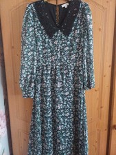 Pretty Prairie Style Midi Dress