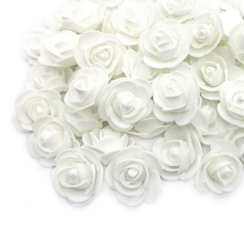 100 pcs 3cm white - 3cm, mini