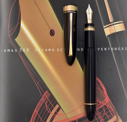 Omas 360 magnum - omas, black