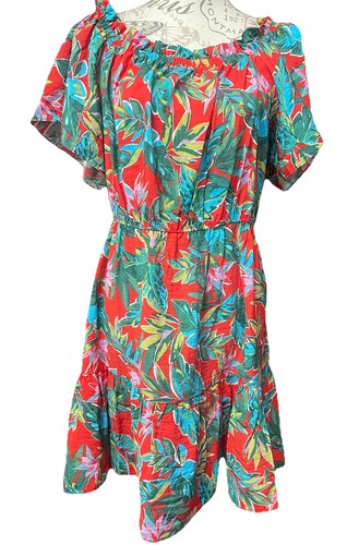 Nwt tropical leaf print - tropical,