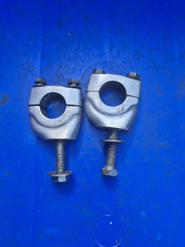Vintage handle bar mounts - vintage, 7/8