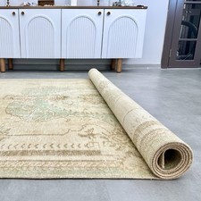 6x9 Beige Green Vintage