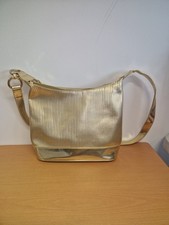 Gold Handbag Japelle by Jane Shilton Vintage Looking