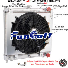 3 Row Radiator Shroud Fan For