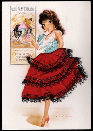 Spanish embroidered silk - spanish,