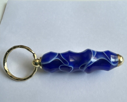 Blue acrylic abstract - acrylic,