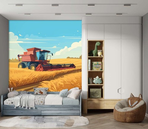 Fleece photo wallpaper mural - wallpaper,