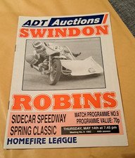 Swindon robins sidecar - robins,