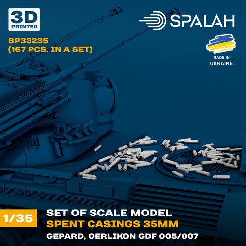 Gepard oerlikon casings - casings, 1/35