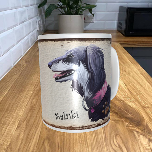 Saluki 11oz coffee mug - 11oz, my