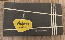 Vintage Ashberry of Sheffield Stainless Steel Old English Dessert Cutlery x 6