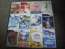 12 x Wii Games Job Lot - Good