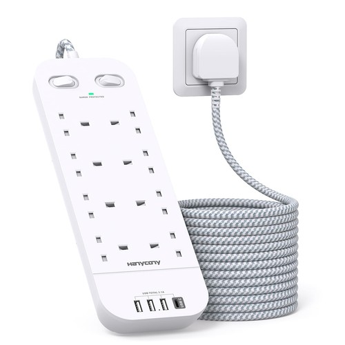 Extension lead 8 way - extension, lead,
