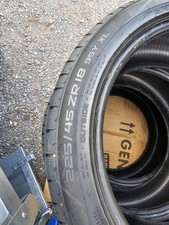 2 X Nokian zLine 225/45 R18 95
