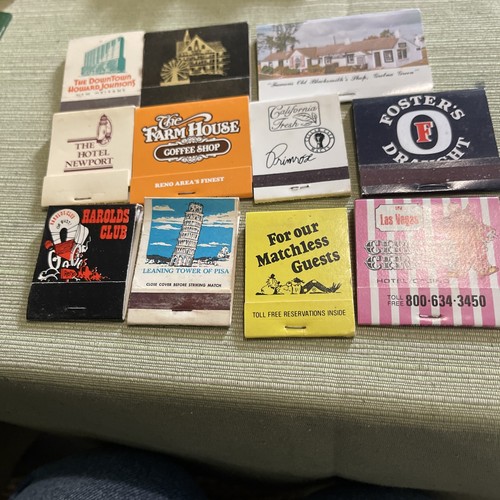 Vintage matchbook bundle - vintage,
