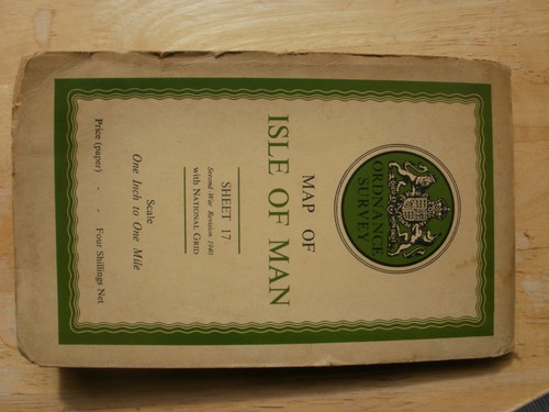 Vintage folded map the - folded, os