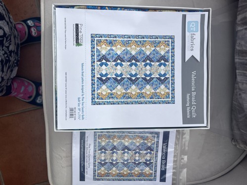 Valencia braid quilt kit - braid,