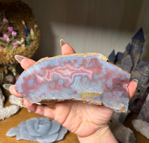 Swazi agate slab polished - swazi,