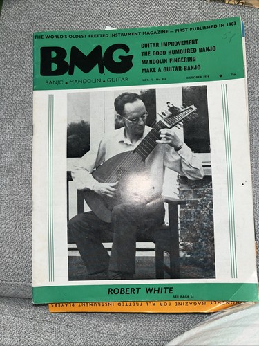 1974 bmg magazine robert - magazine, white