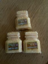 3 x Yankee Candle Jar Shaped Wax Melts -  Vanilla Cupcake
