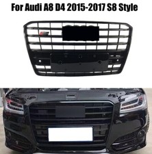 1PCS ABS Black Grill Front