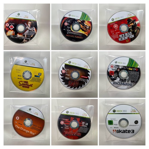 Xbox 360 games disc only - only,