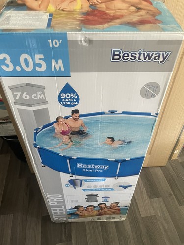 10ft bestway steel pro - , with