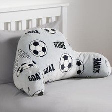 Cuddle Cushion Reading Pillow Football Fleece Kids Chair Support Lumbar Backrest