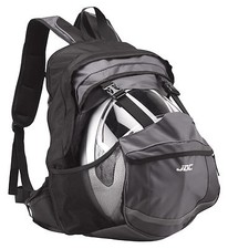 JDC Motorcycle Motorbike Waterproof RUCKSACK With Helmet Holder/Carrier