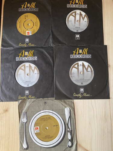 Carpenters singles - 5,