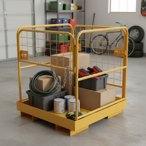 Durable forklift work - durable, platform