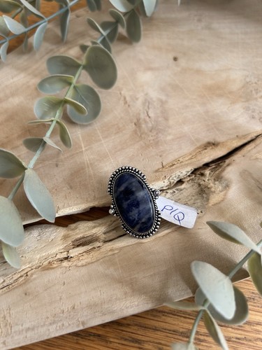 Blue sodalite 925 - sodalite, silver