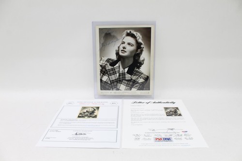 Vintage ingrid bergman signed - vintage,